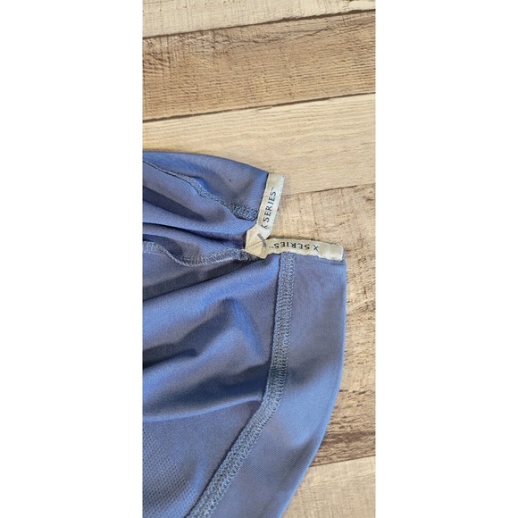 Callaway Shirt Mens LRG Golf X Series Blue Short Sleeve Polo Activewear - Picture 13 of 14